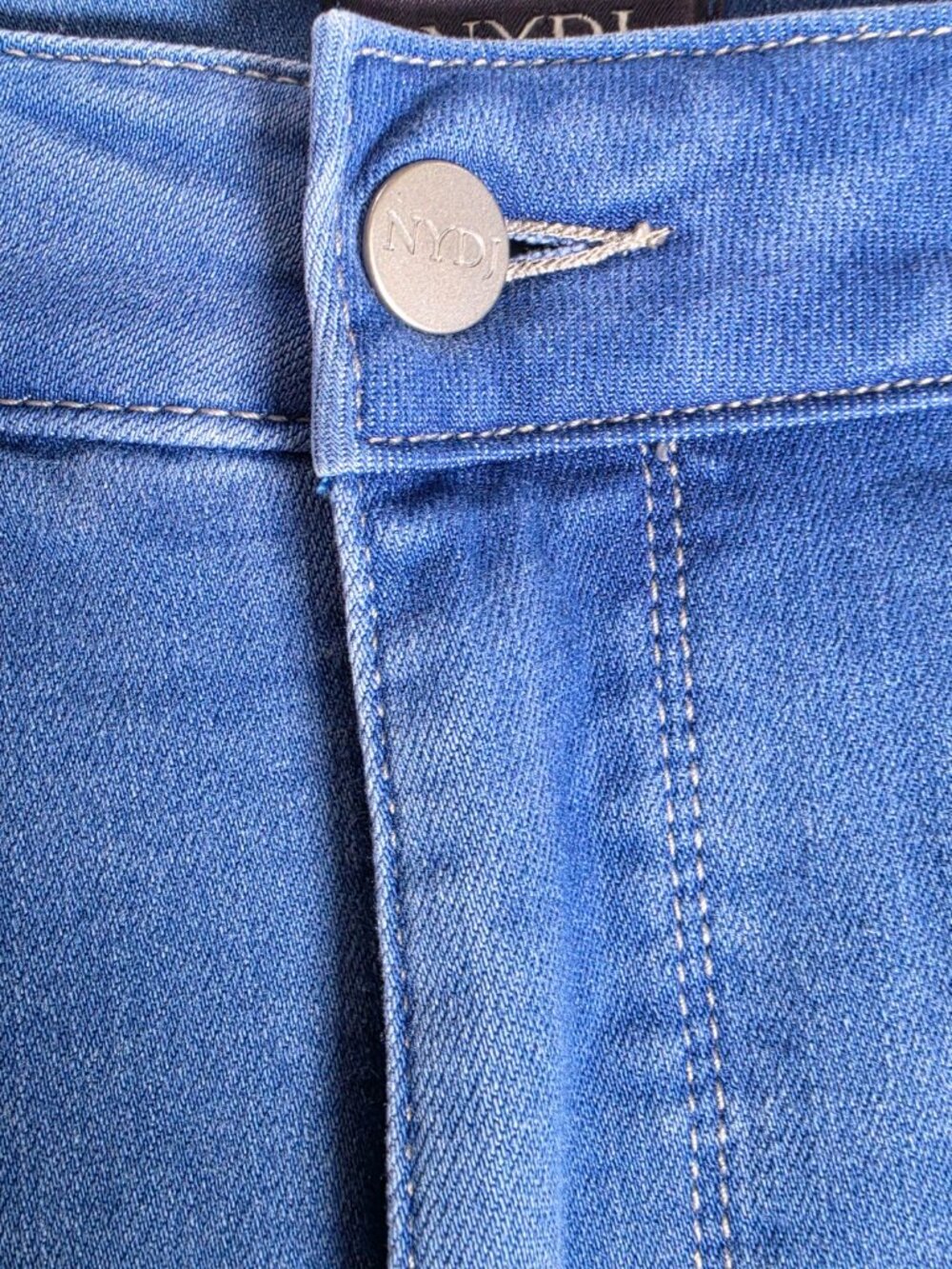 NYDJ Marilyn Ankle Straight Leg Edgewater Jeans NWT, SZ 14, Midrise Lift Tuck - Picture 13 of 16